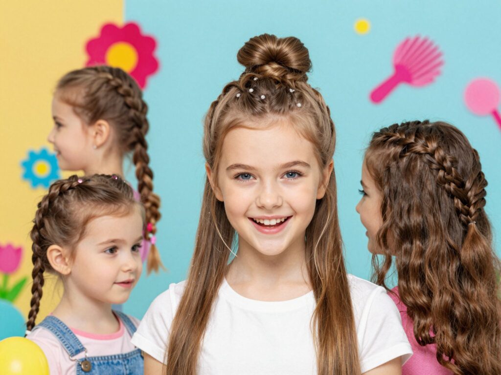 Fonások, copfok, kontyok: 10 egyszerűen elkészíthető frizura kislányoknak