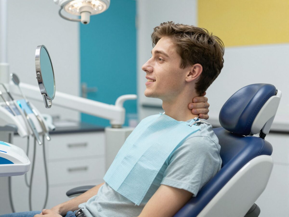 Görbe hát, ferde fogak: hogyan okozhat a helytelen testtartás harapási rendellenességet?