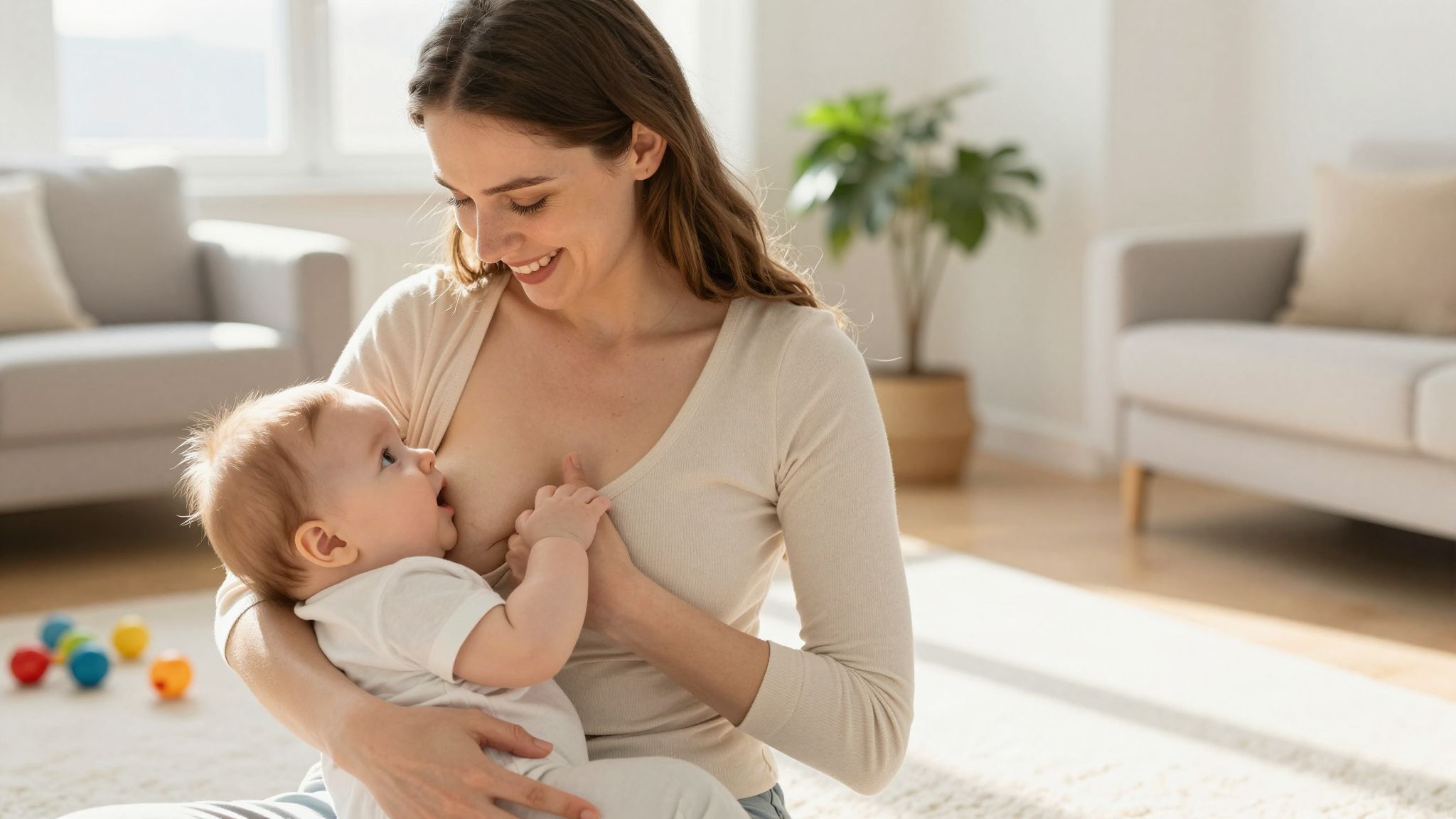 A baba ütögetése a szopás során kényelem jele lehet.