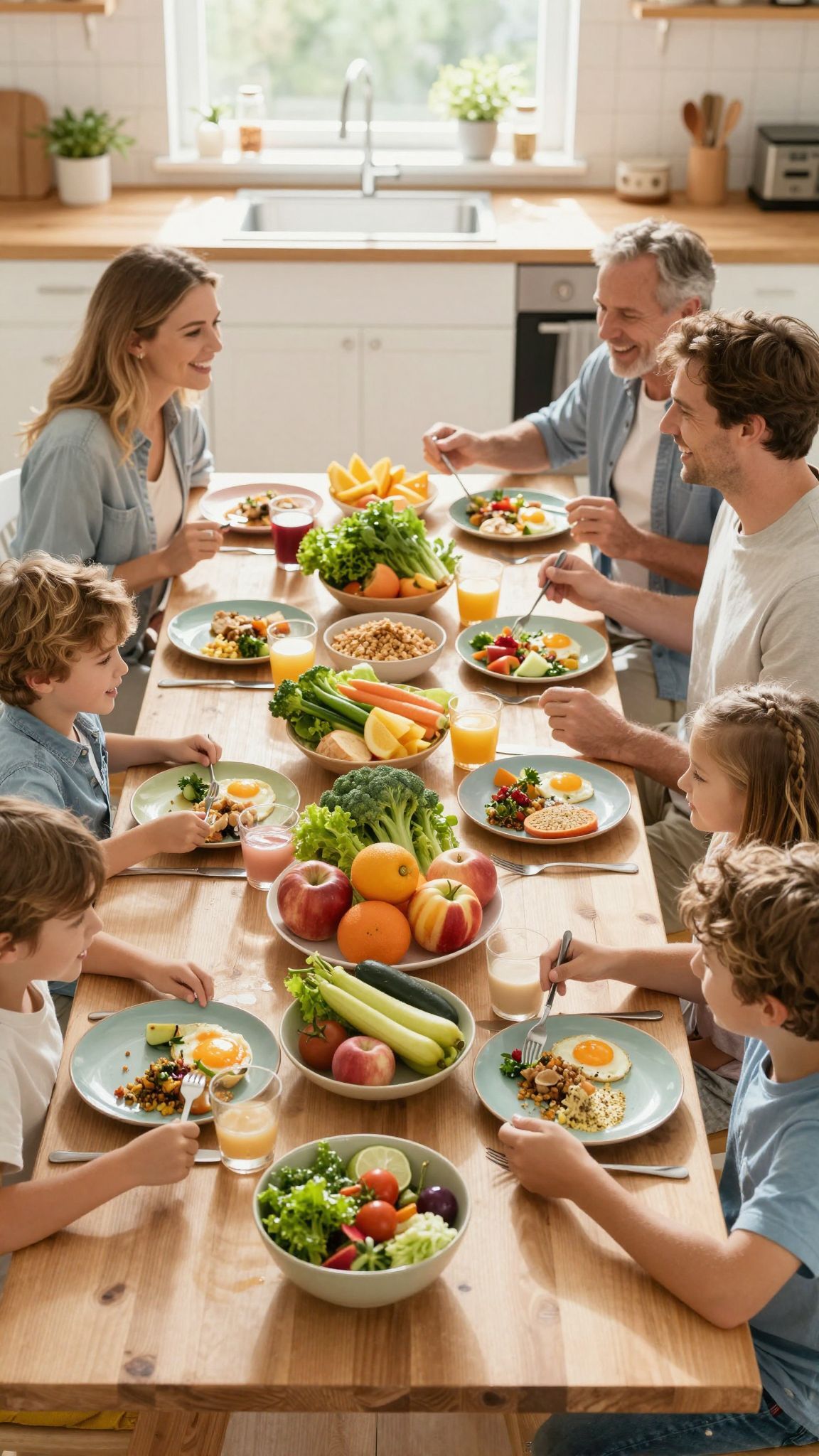 A közös étkezés erősíti a családi kötelékeket és egészséget.