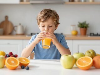 Gyümölcslé gyerekeknek: a napi egy pohár szabály és a rejtett cukrok veszélye