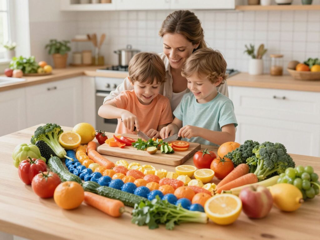 Hogyan biztosítsuk a gyermek számára szükséges összes tápanyagot? A szivárvány diéta titka