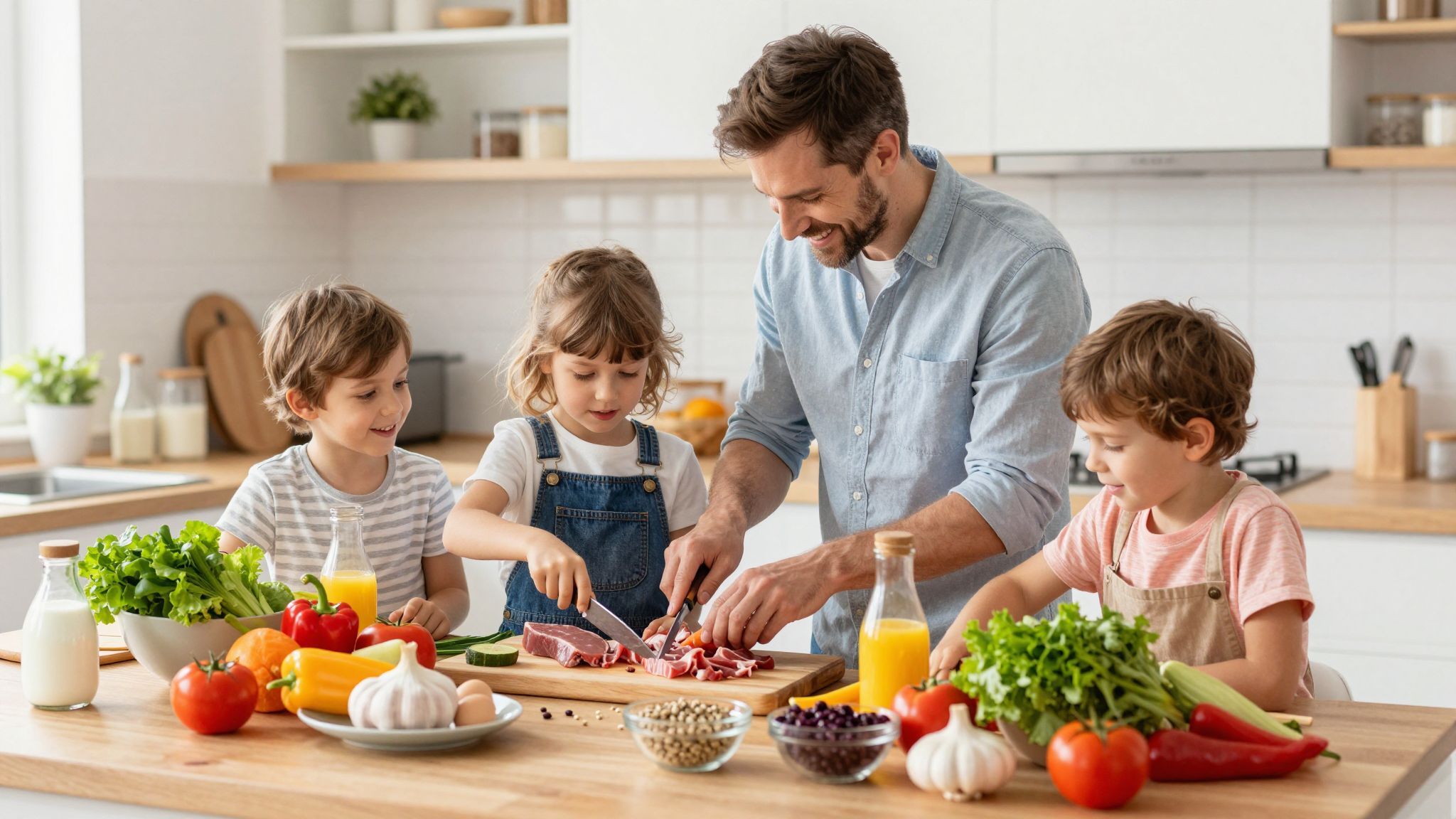 Túl kevés fehérje növekedési problémákhoz vezethet gyermekeknél.