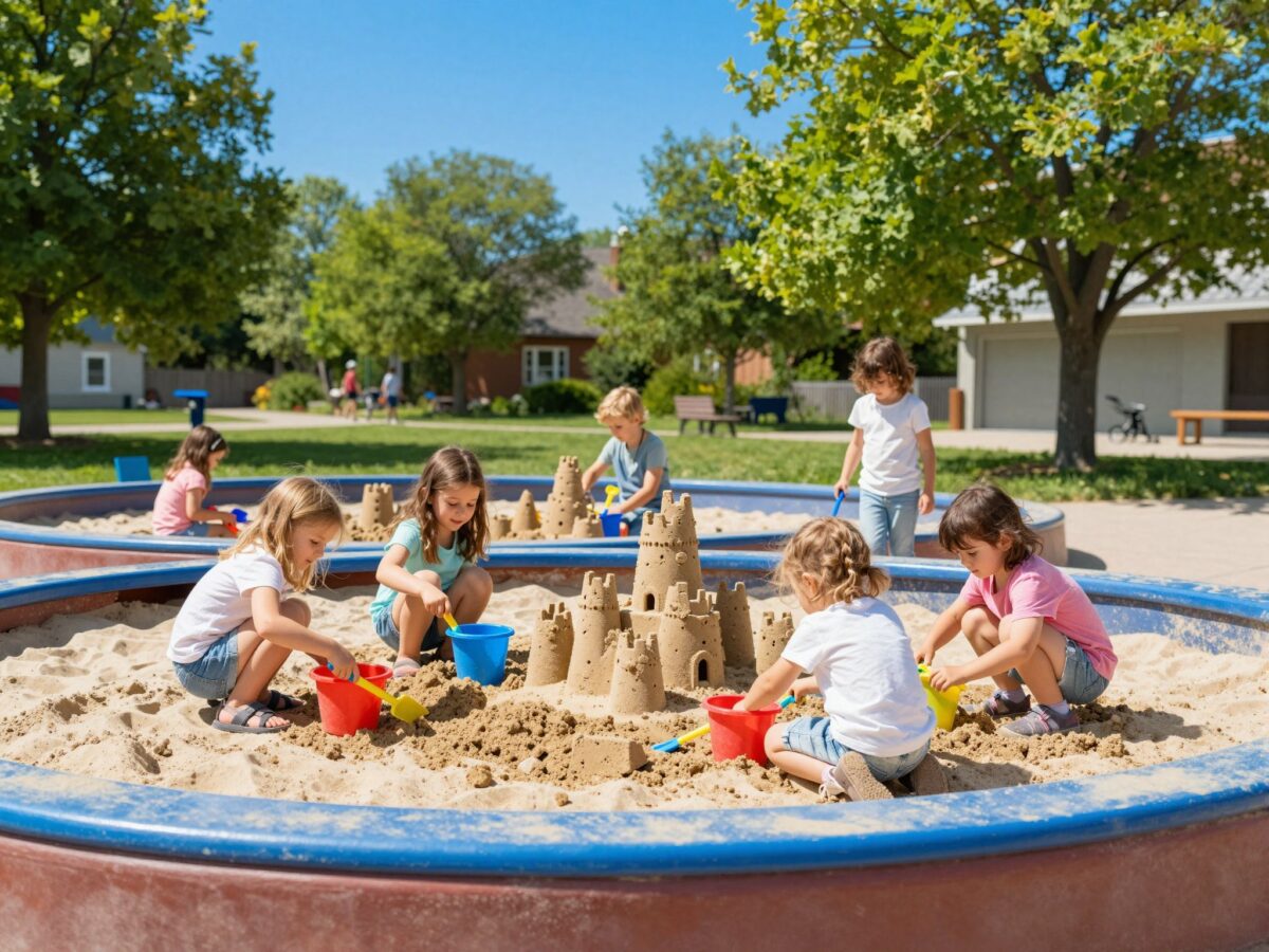 Hogyan játszon a gyerek biztonságosan a nyilvános homokozóban?