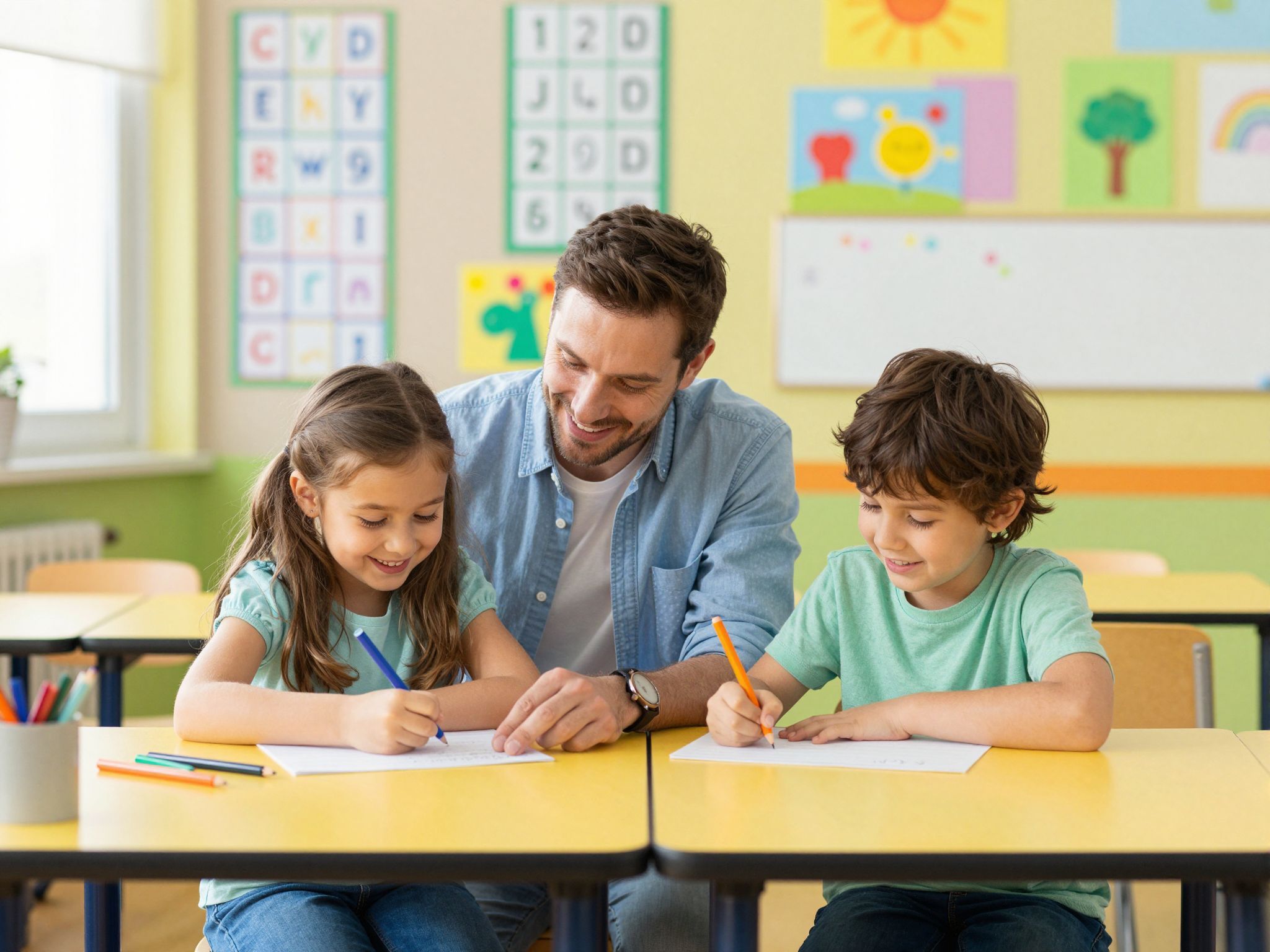 Olvasás és rajzolás ösztönzi a kézírás fejlődését.