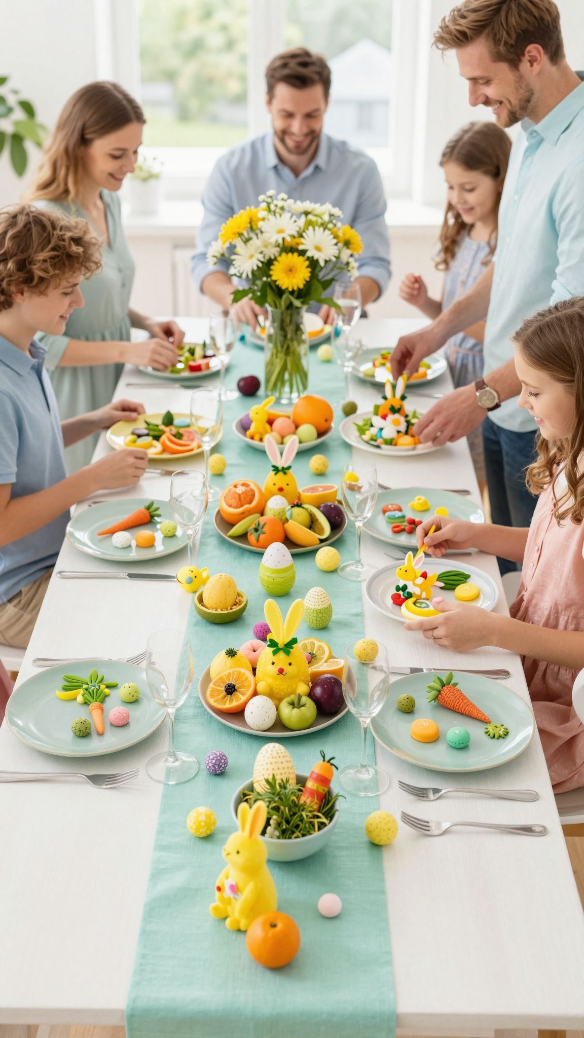 Ehető virágokkal díszítsd az ünnepi húsvéti asztalt!