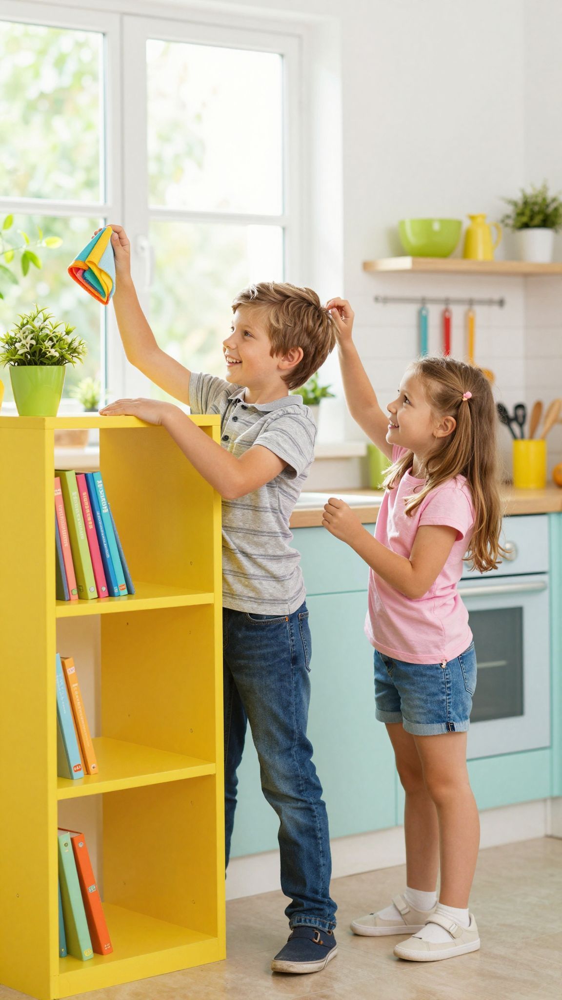 A házimunkák önállóságot és felelősséget tanítanak a gyerekeknek.