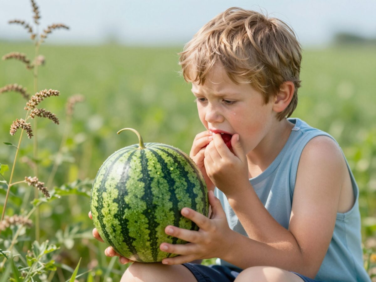 Keresztallergia a parlagfűvel: miért viszkethet a dinnyétől a gyerek szája nyáron?