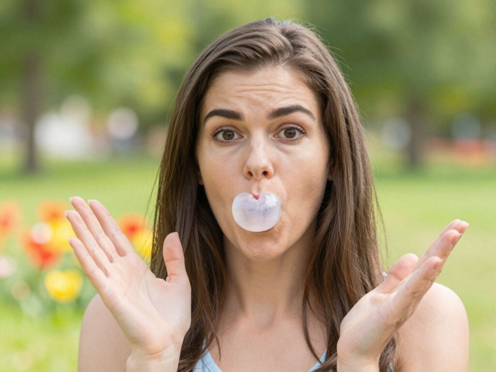 Mi történik a testedben, ha véletlenül lenyeled a rágógumit?