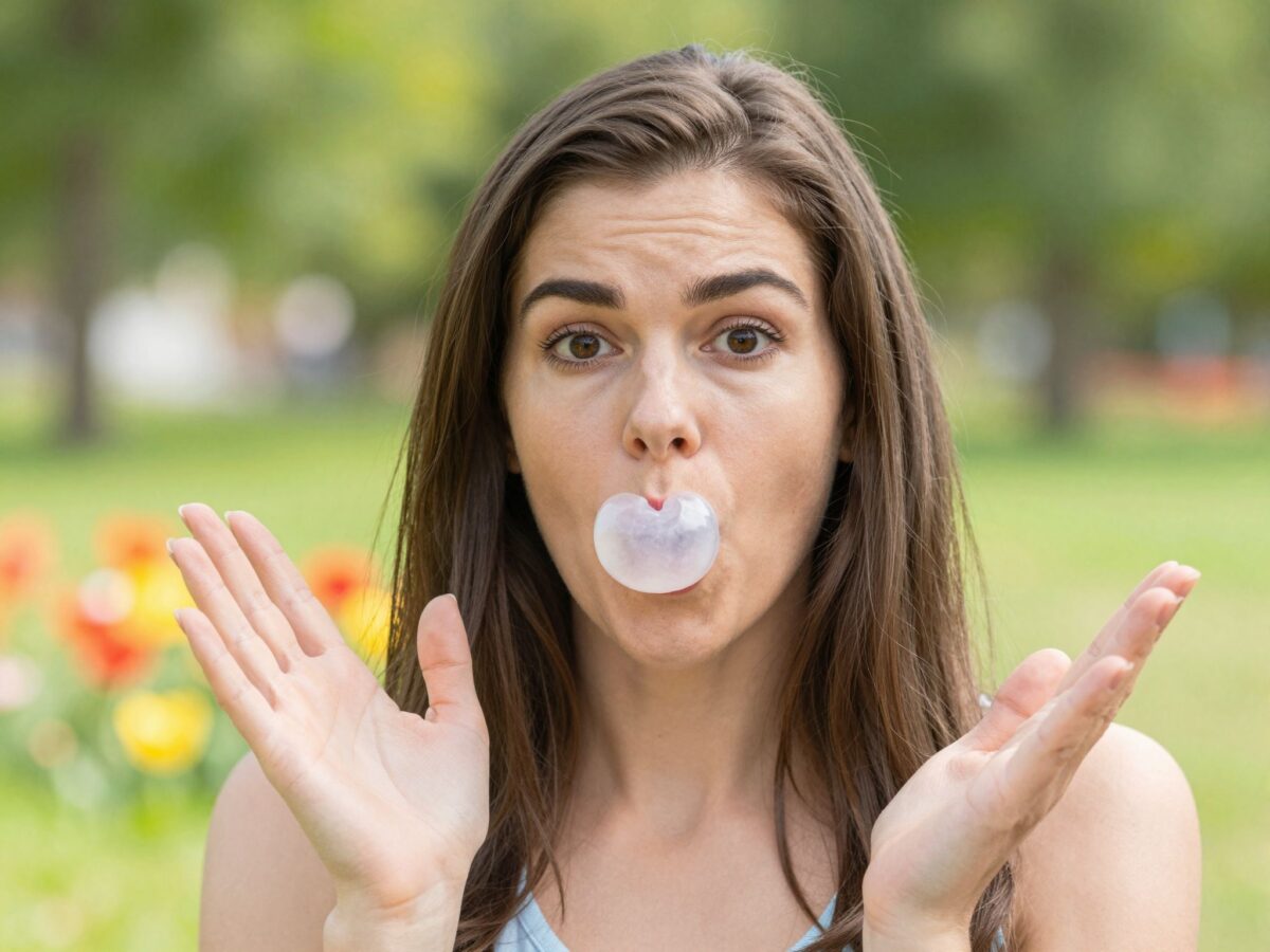 Mi történik a testedben, ha véletlenül lenyeled a rágógumit?