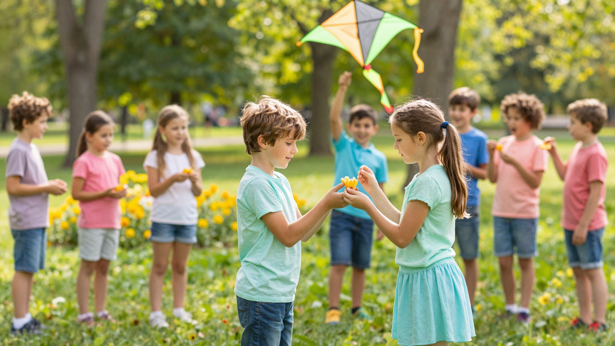 Az apró gesztusok erősítik a közönség és a család kapcsolatát.