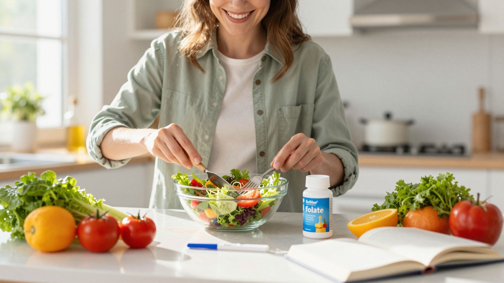 Az aktív folsav közvetlenül hasznosul a szervezetben.