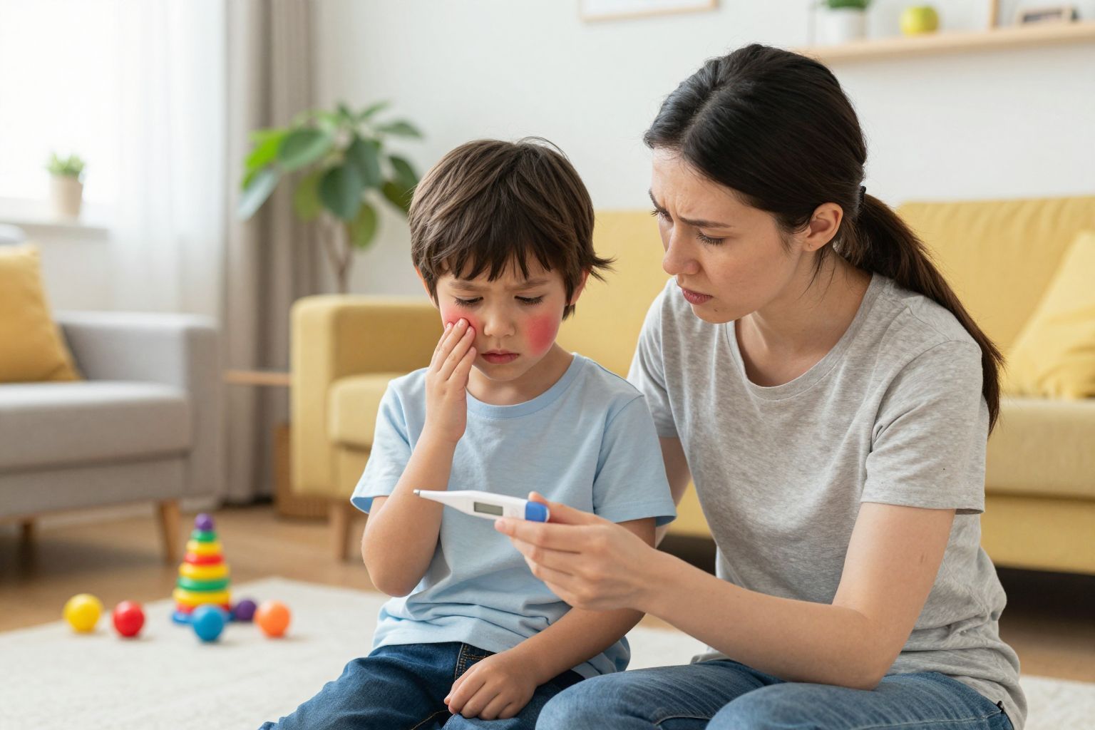 Láz esetén orvost érdemes keresni 39 °C felett.