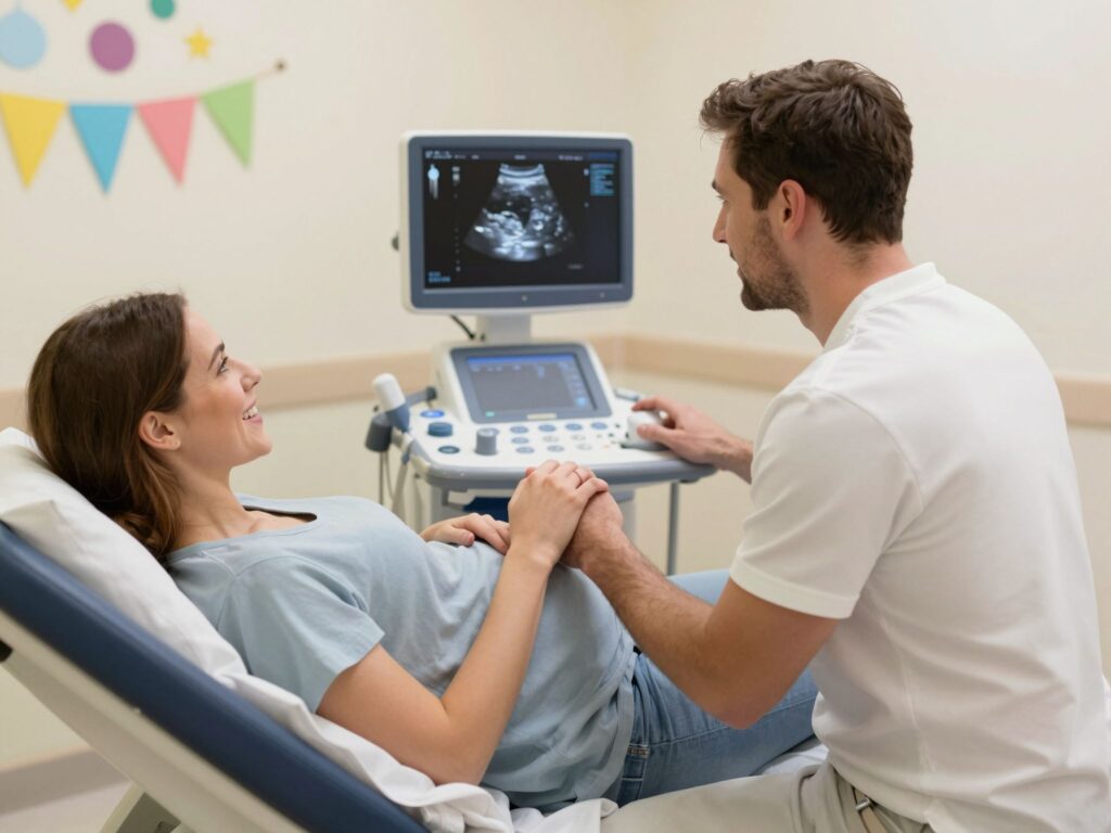 Mikor kezd dobogni a baba szíve? Az első ultrahang vizsgálat megható pillanatai