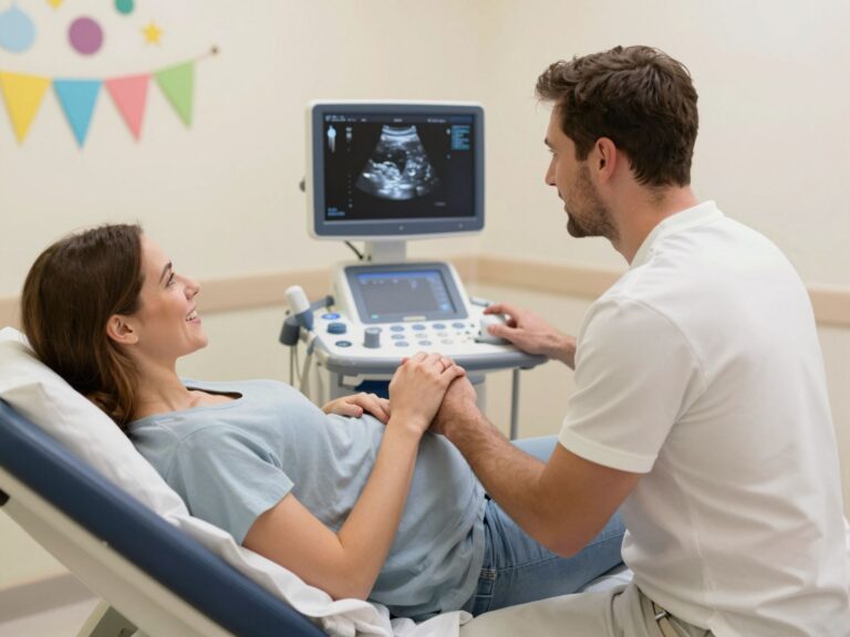 Mikor kezd dobogni a baba szíve? Az első ultrahang vizsgálat megható pillanatai