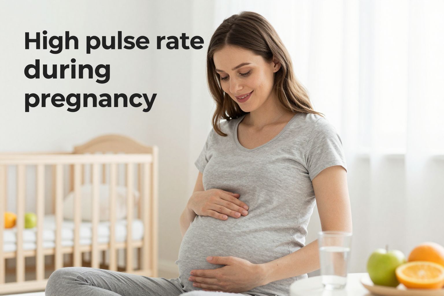 A magas pulzus terhesség alatt szív- és érrendszeri kockázatot jelezhet.