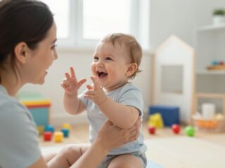 Mit üzen a baba? A nonverbális kommunikáció fejlődése az első évben