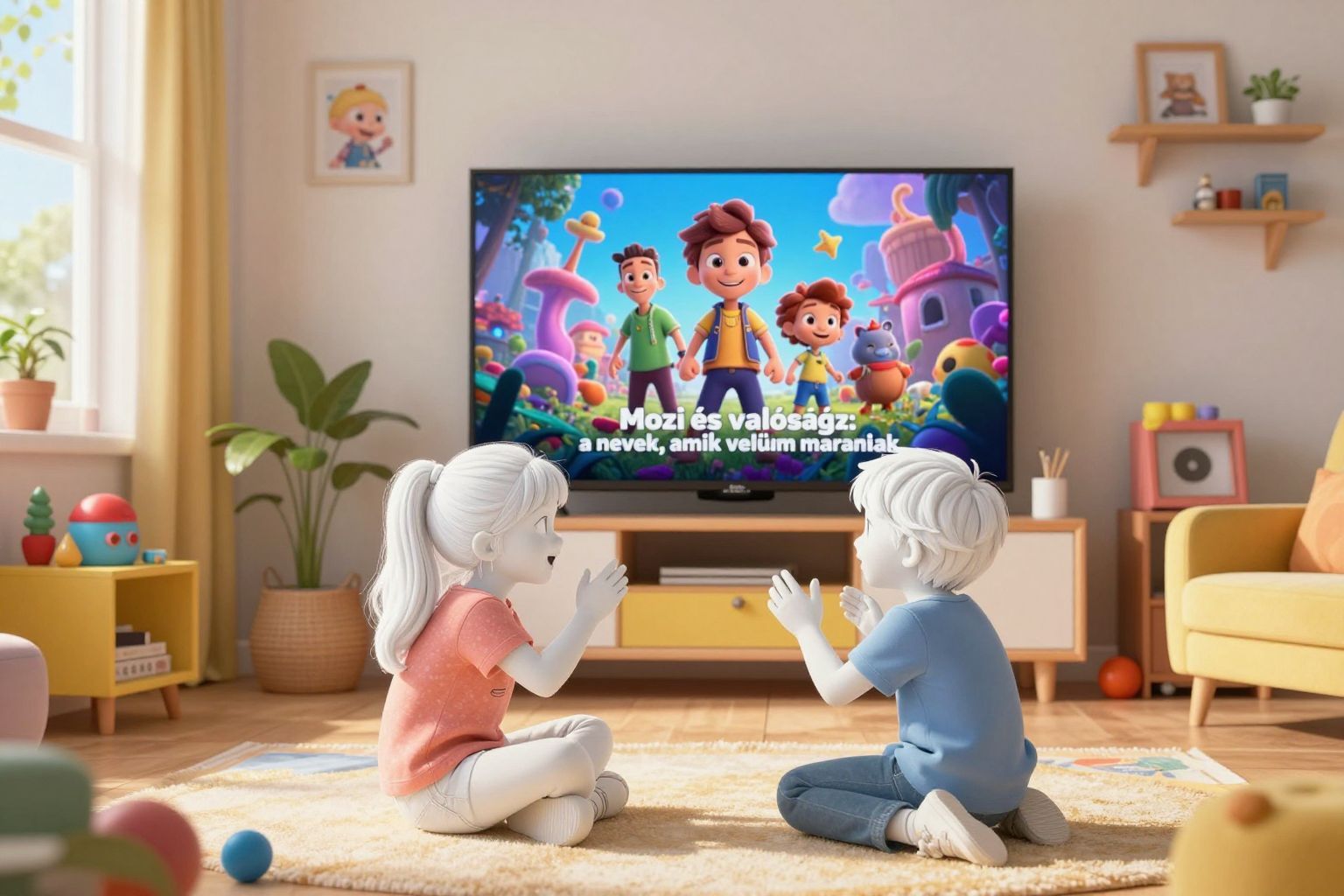 A filmek népszerűsítik a különleges neveket a gyermekeknél.