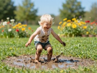 Ne félj a sártól: miért jó, ha a gyerek koszos lesz játék közben?