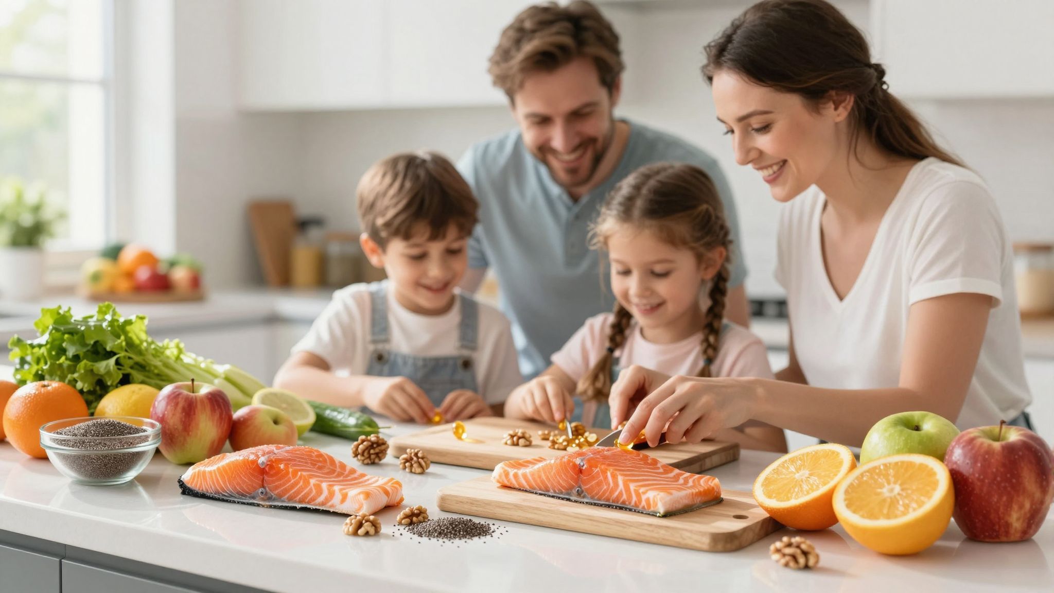 Az Omega-3 zsírsavak csökkentik a gyulladást és támogatják az egészséget.