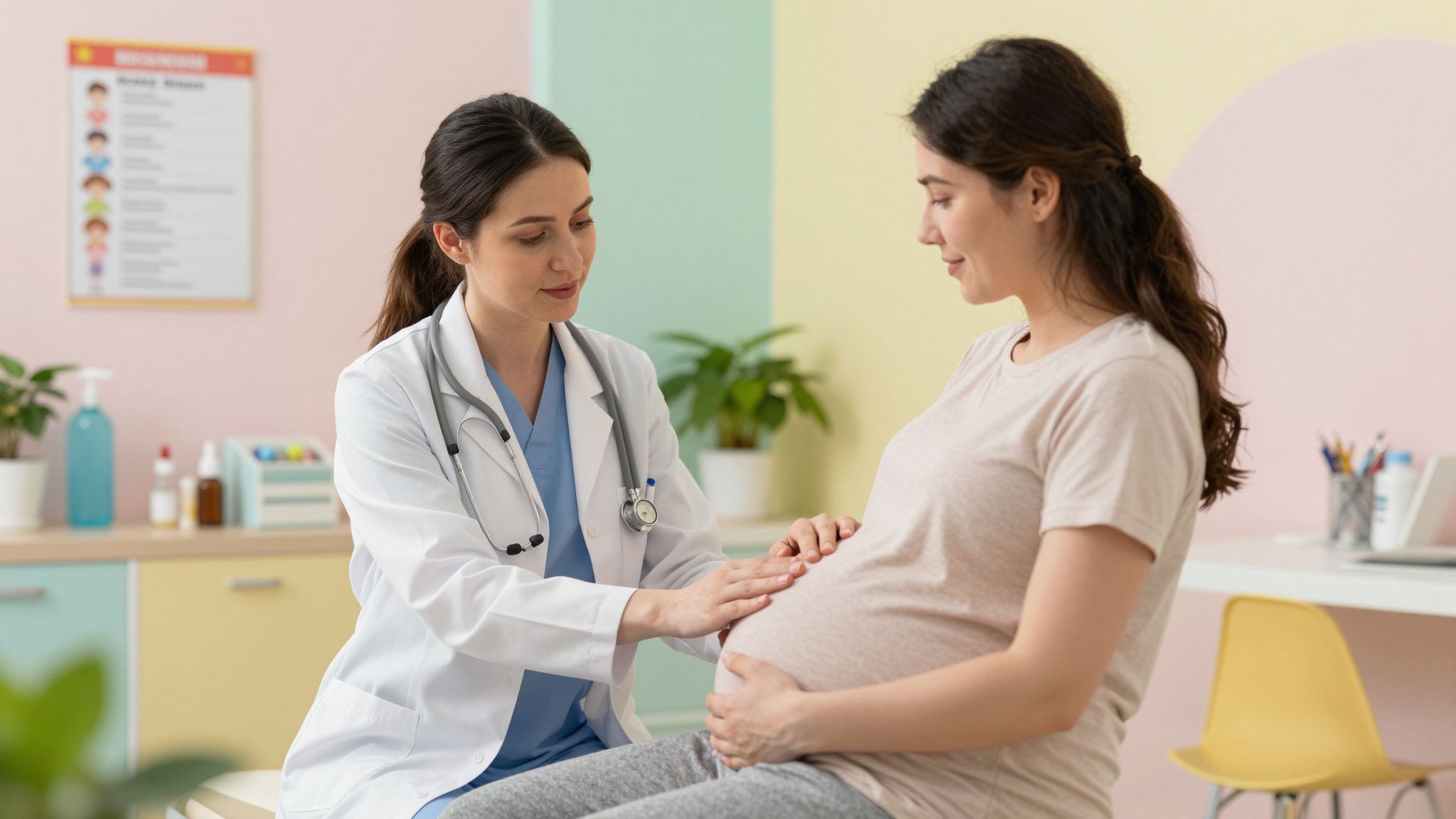 A harmadik trimeszterben gyakori a terhességi cukorvizsgálat.