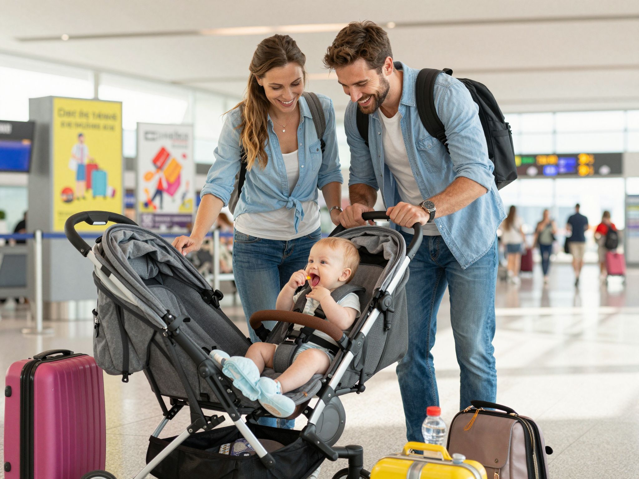 A csecsemőkkel való repülés különleges előkészületeket igényel.