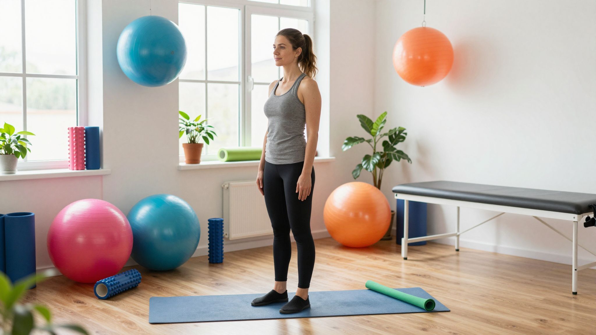 A válogatott segédeszközök elősegítik a helyes testtartást.