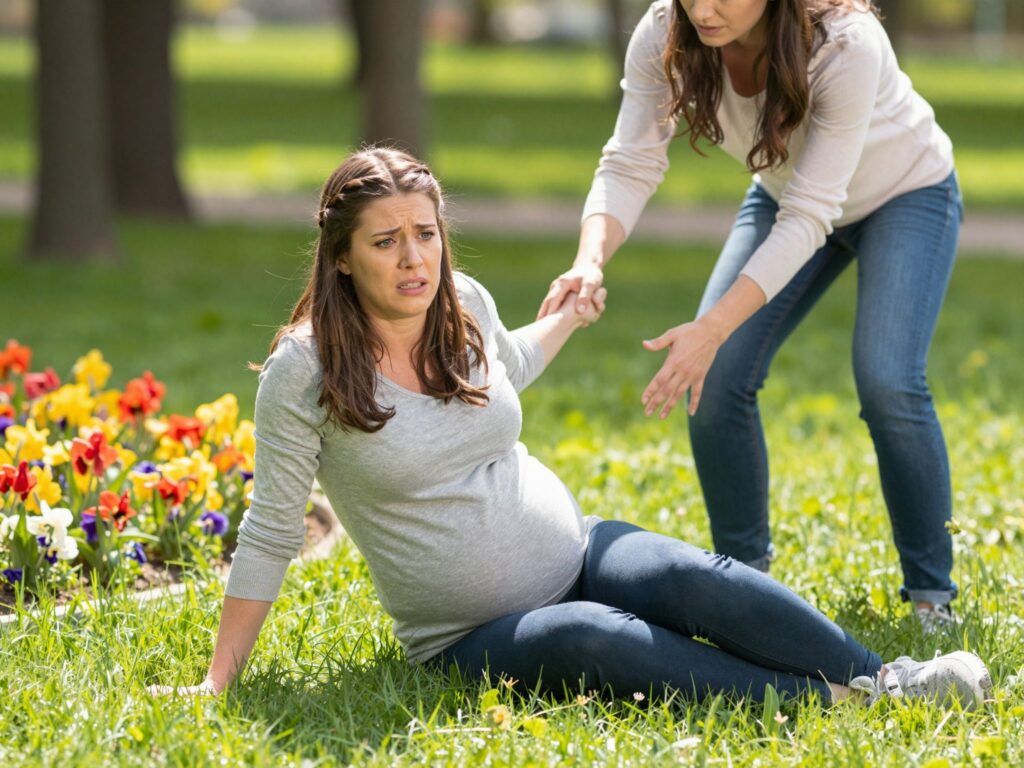 Sok kismama rémálma, hogy elesik: mit tegyél, ha megtörténik a baj?