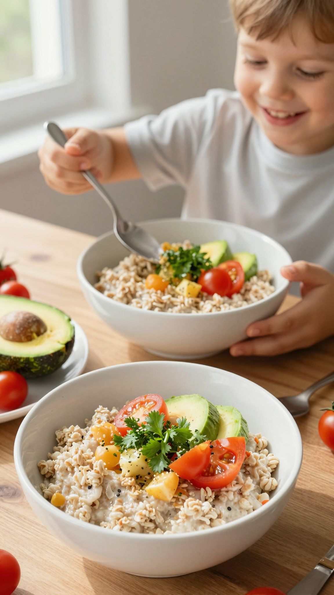 A sós zabkása egészséges alternatíva az édességekre.