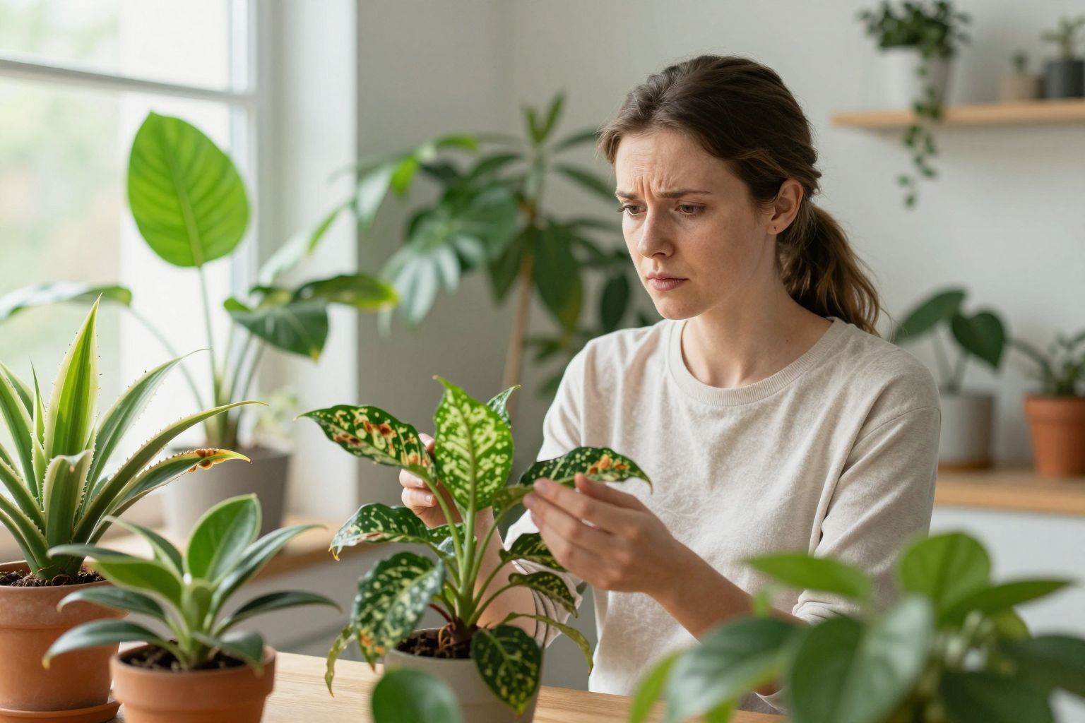 A speciális igényű növények érzékenyek a környezeti változásokra.