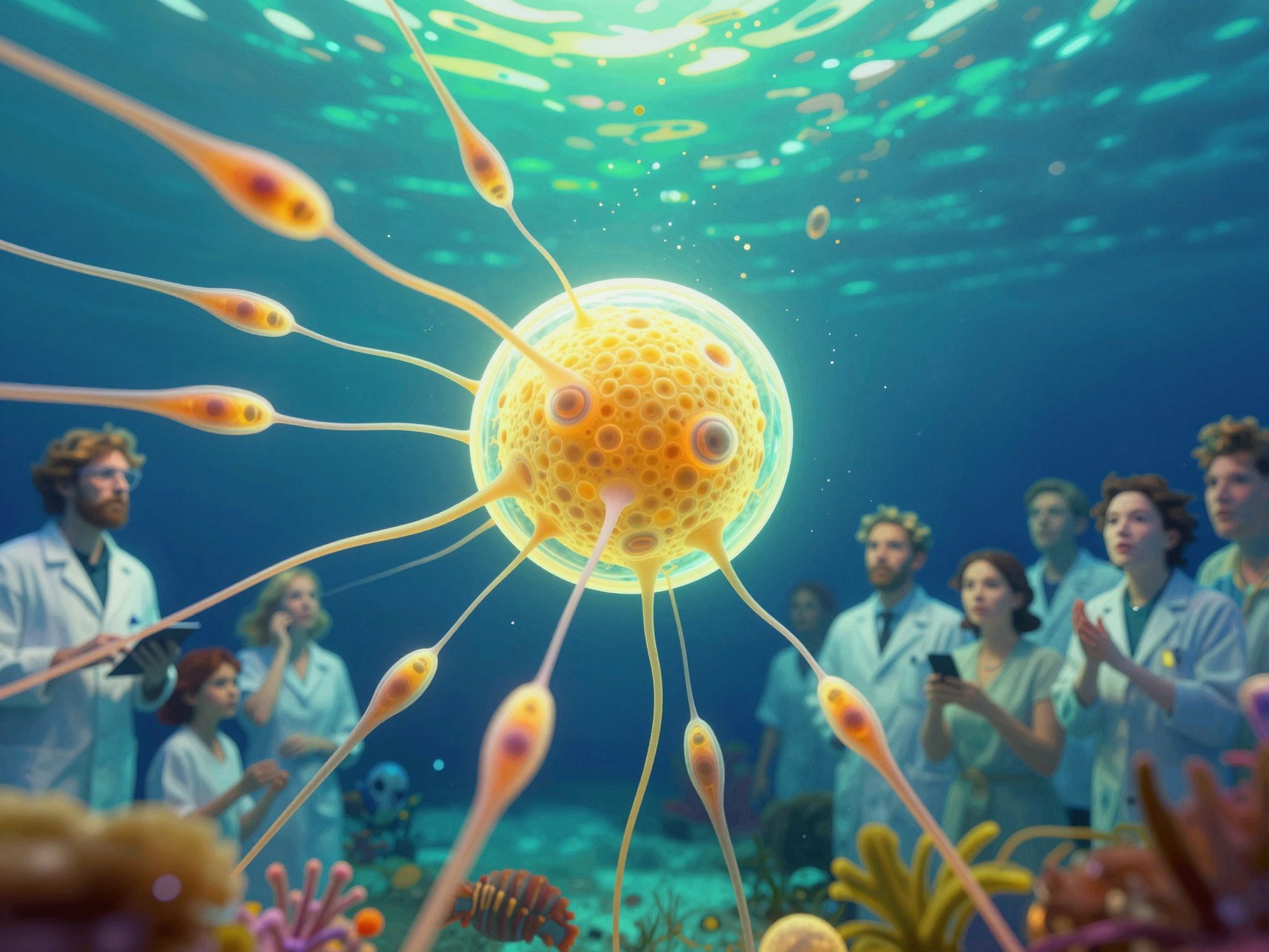 A reotaxis segíti a spermiumokat a petesejthez jutni.