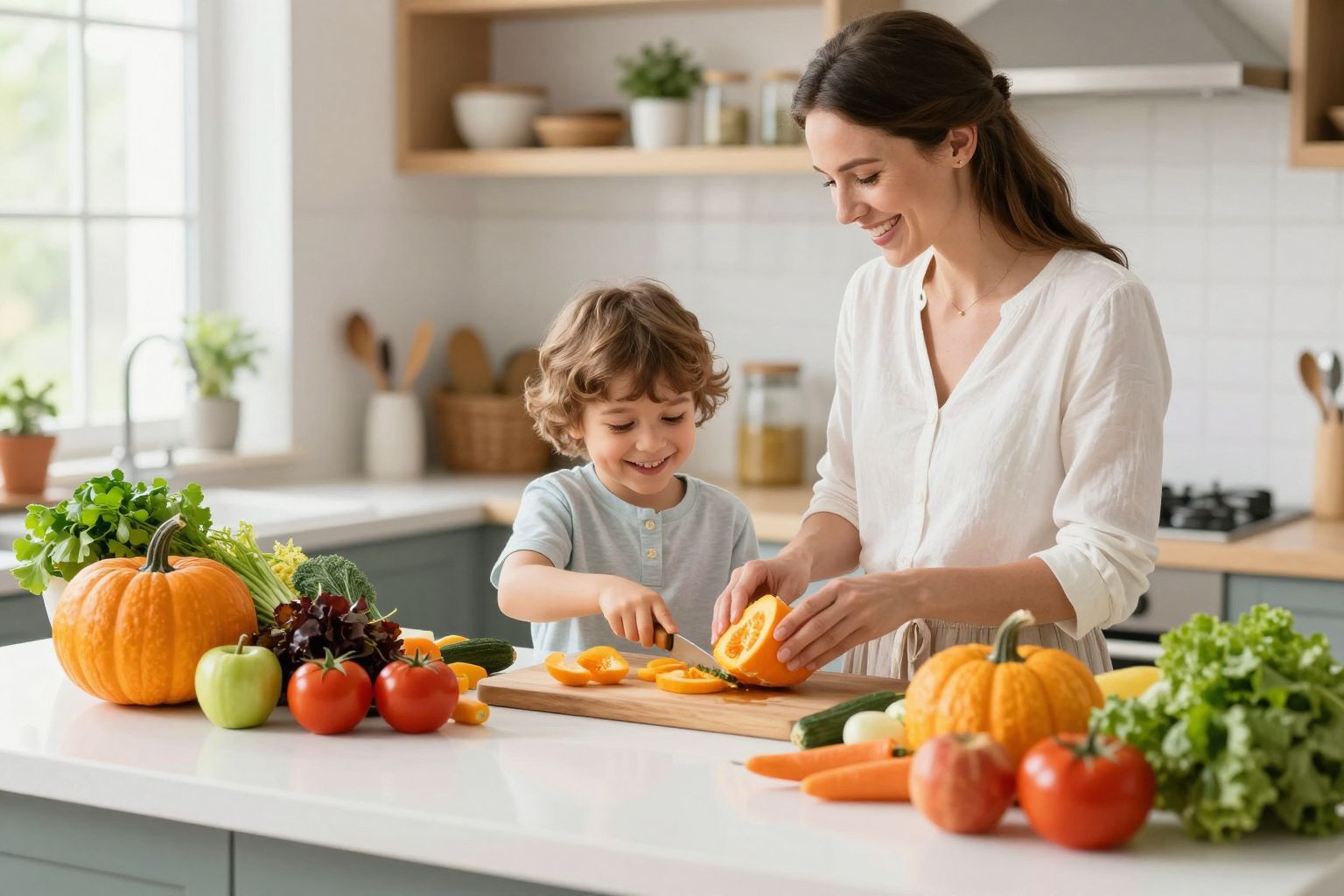 A sütőtök természetes hidratáló a bőr számára.