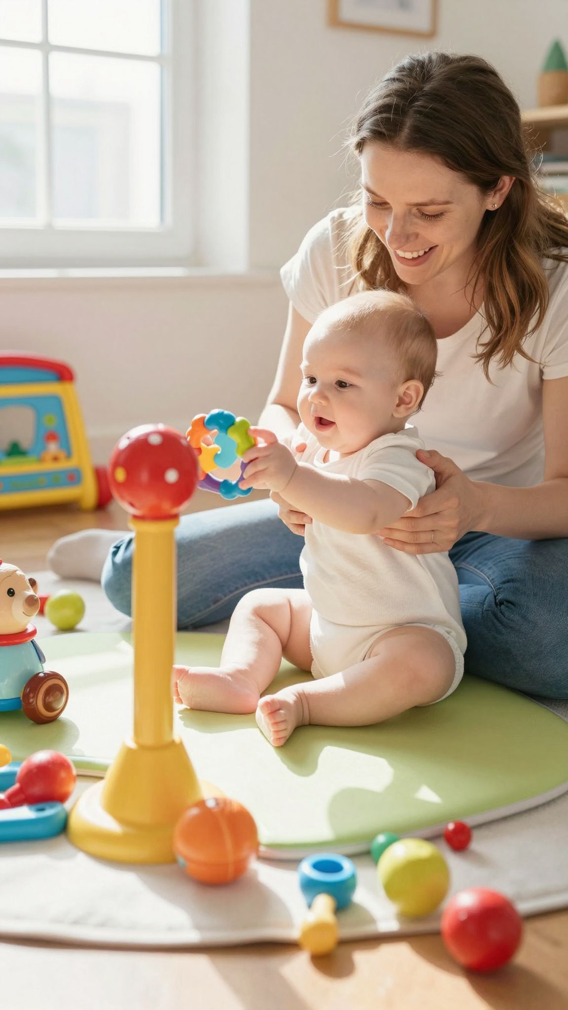 A szociális interakciók fontosak a baba érzelmi fejlődésében.
