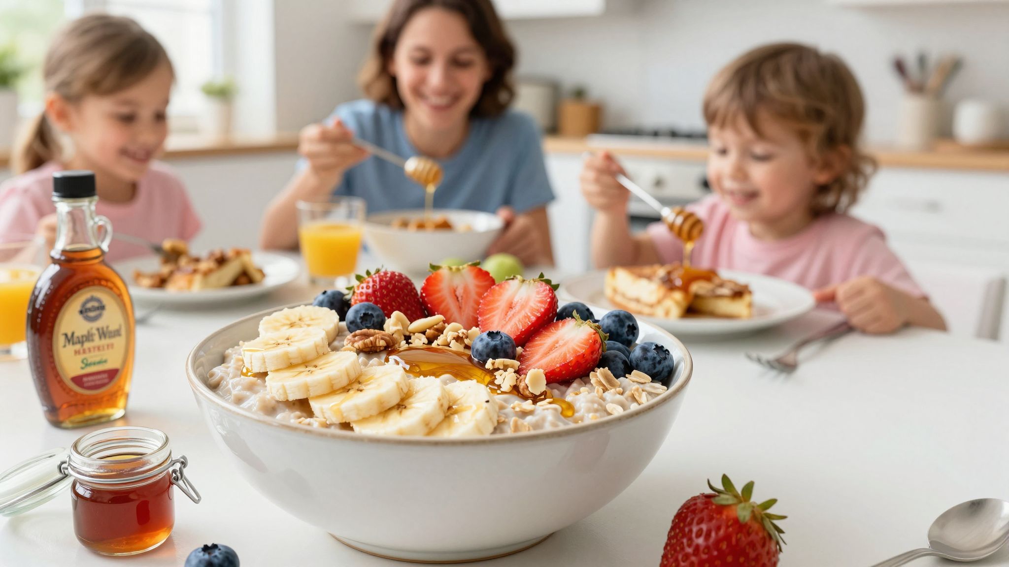 A méz és a gyümölcsök remek alternatívák!