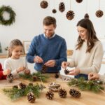 Természetes karácsonyi díszek házilag: ötletek tobozból, ágakból és termésekből