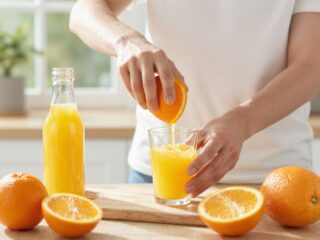 Tévhit, hogy a bolti 100 százalékos narancslé rosszabb, mint a frissen facsart