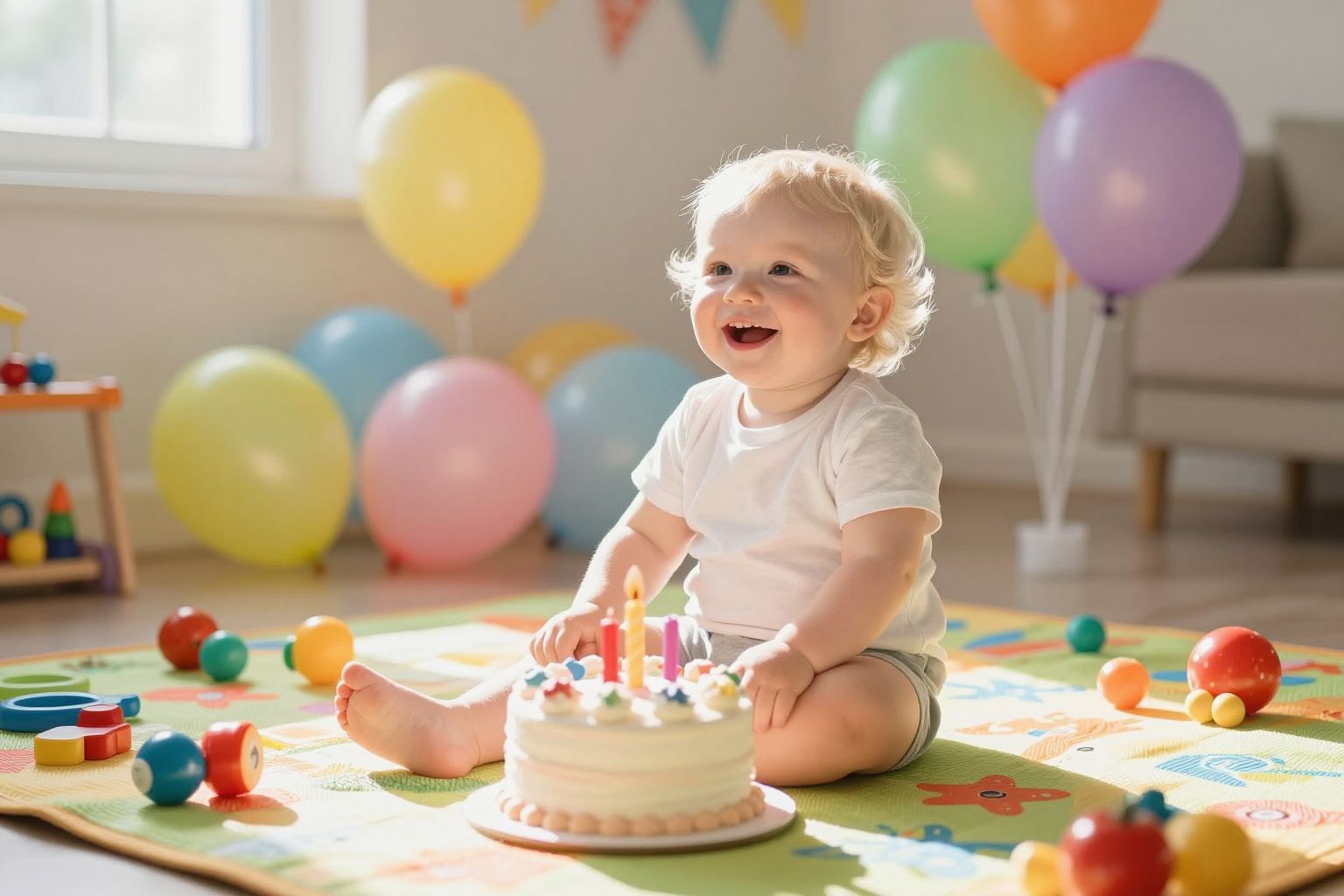 A tizenkettedik hónapban a baba önállósodása fokozódik.