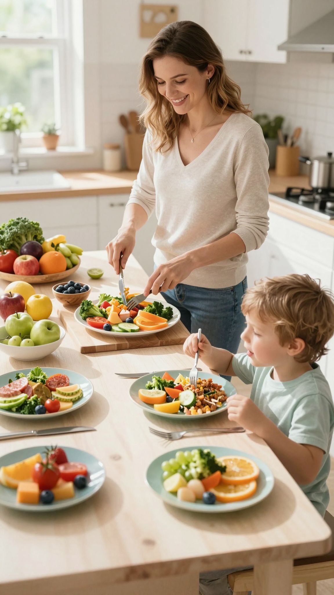 Használj színes ételt, hogy felkeltsd az étvágyat!