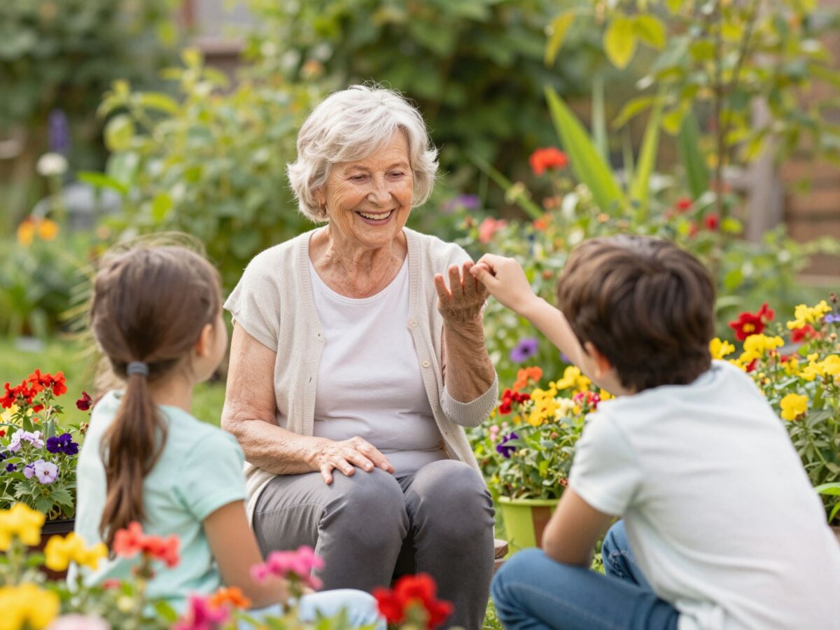 Tudományosan bizonyított: az unokáira vigyázó nagymama tovább marad szellemileg friss