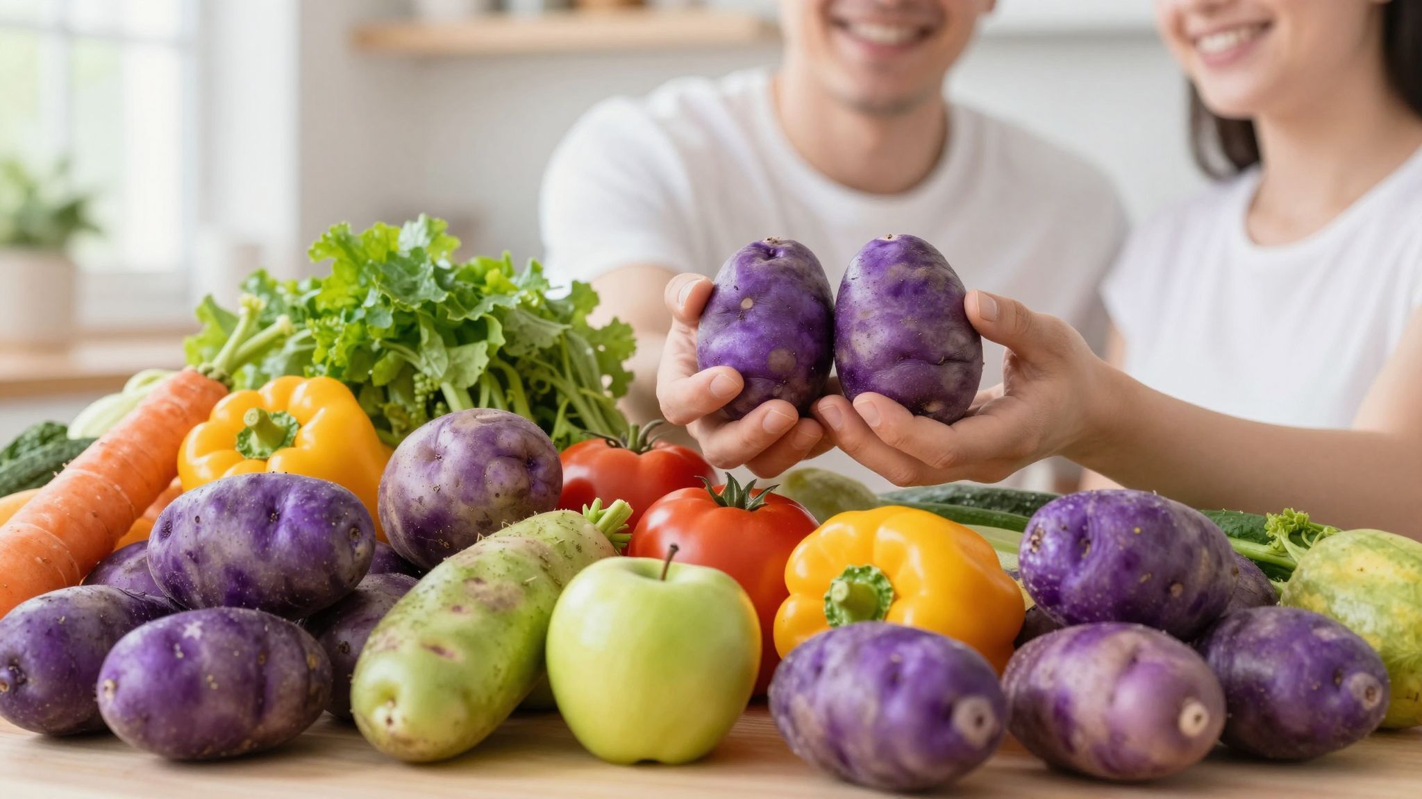 A lila burgonya magas antocianin tartalma véd a gyulladásoktól.