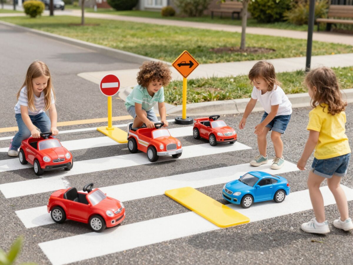 Zebránál nézz körül! Játékos feladatok a közlekedési szabályok gyakorlásához