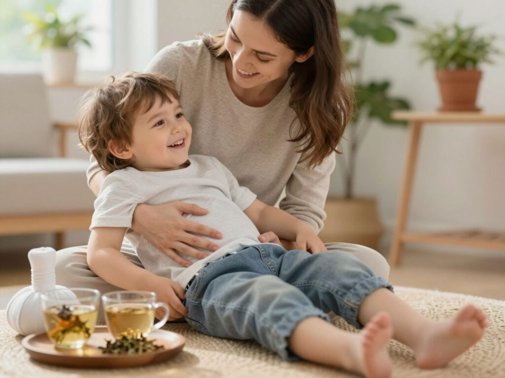 5 hatékony módszer a gyermek hasfájás csillapítására természetes úton