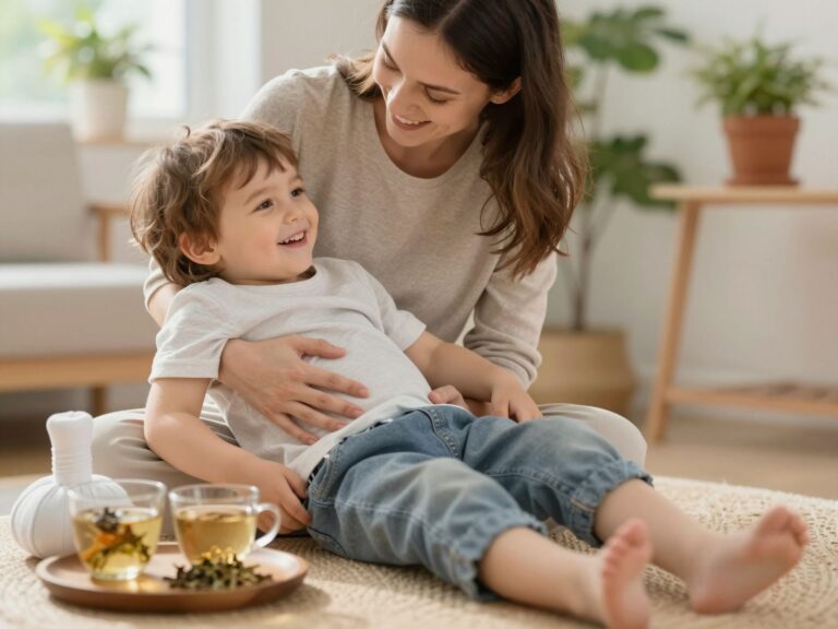 5 hatékony módszer a gyermek hasfájás csillapítására természetes úton