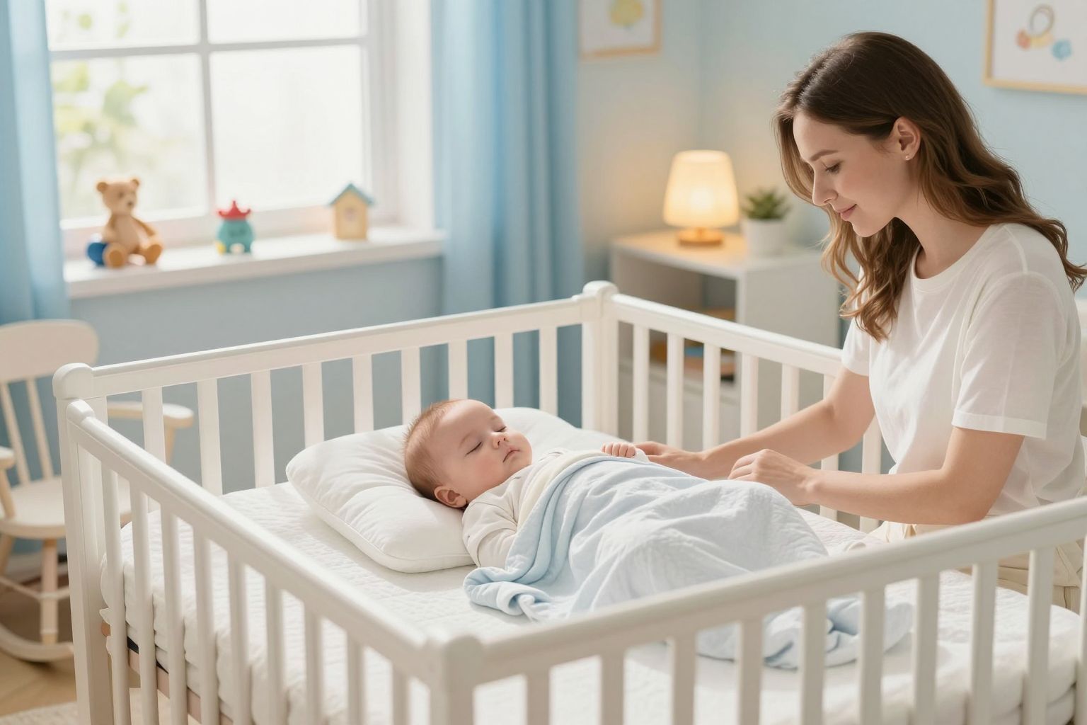 Biztosítsd a megfelelő hőmérsékletet az alvási környezetben.