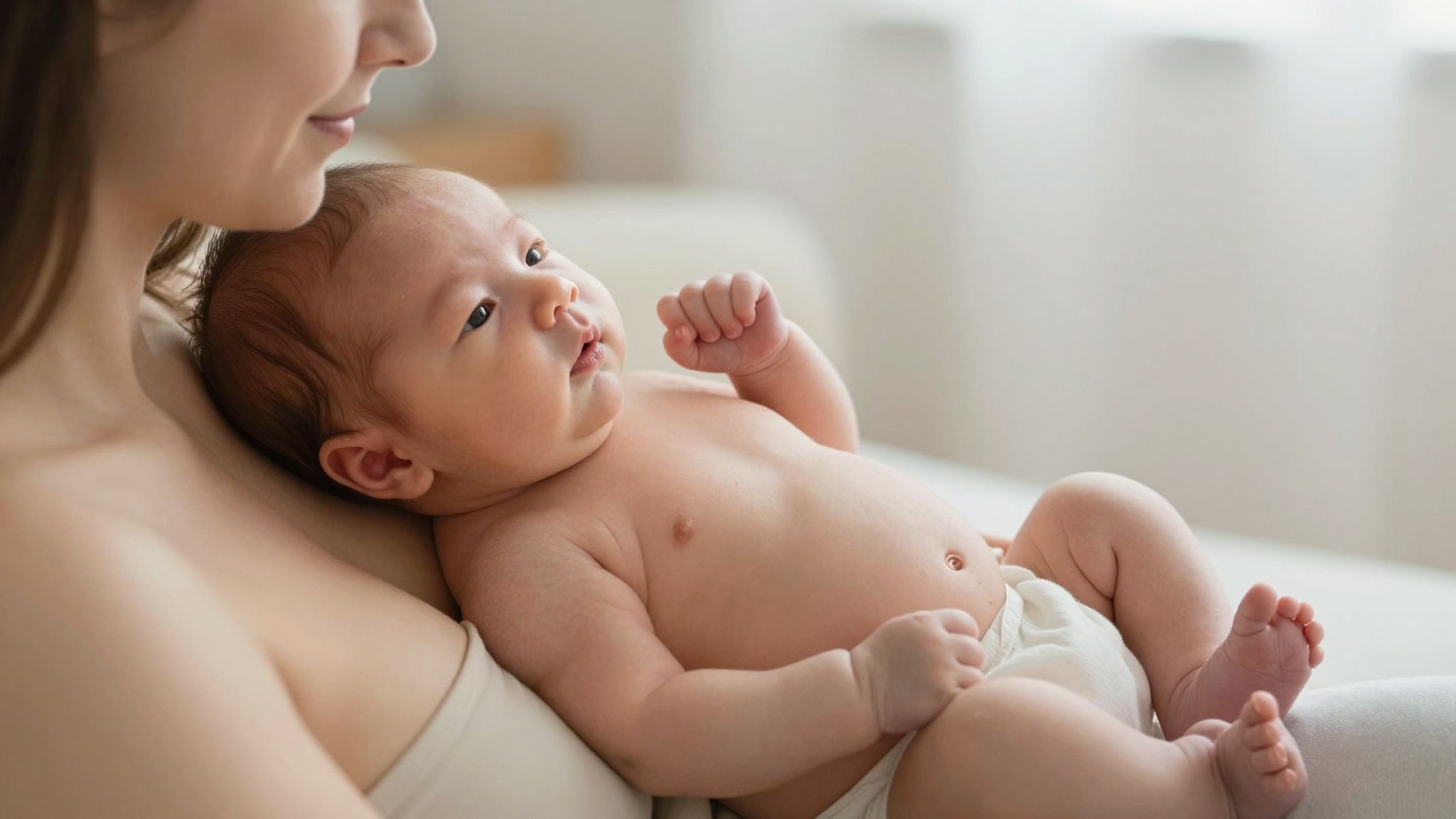 A bőr-bőr kontaktus erősíti a csecsemők immunrendszerét.