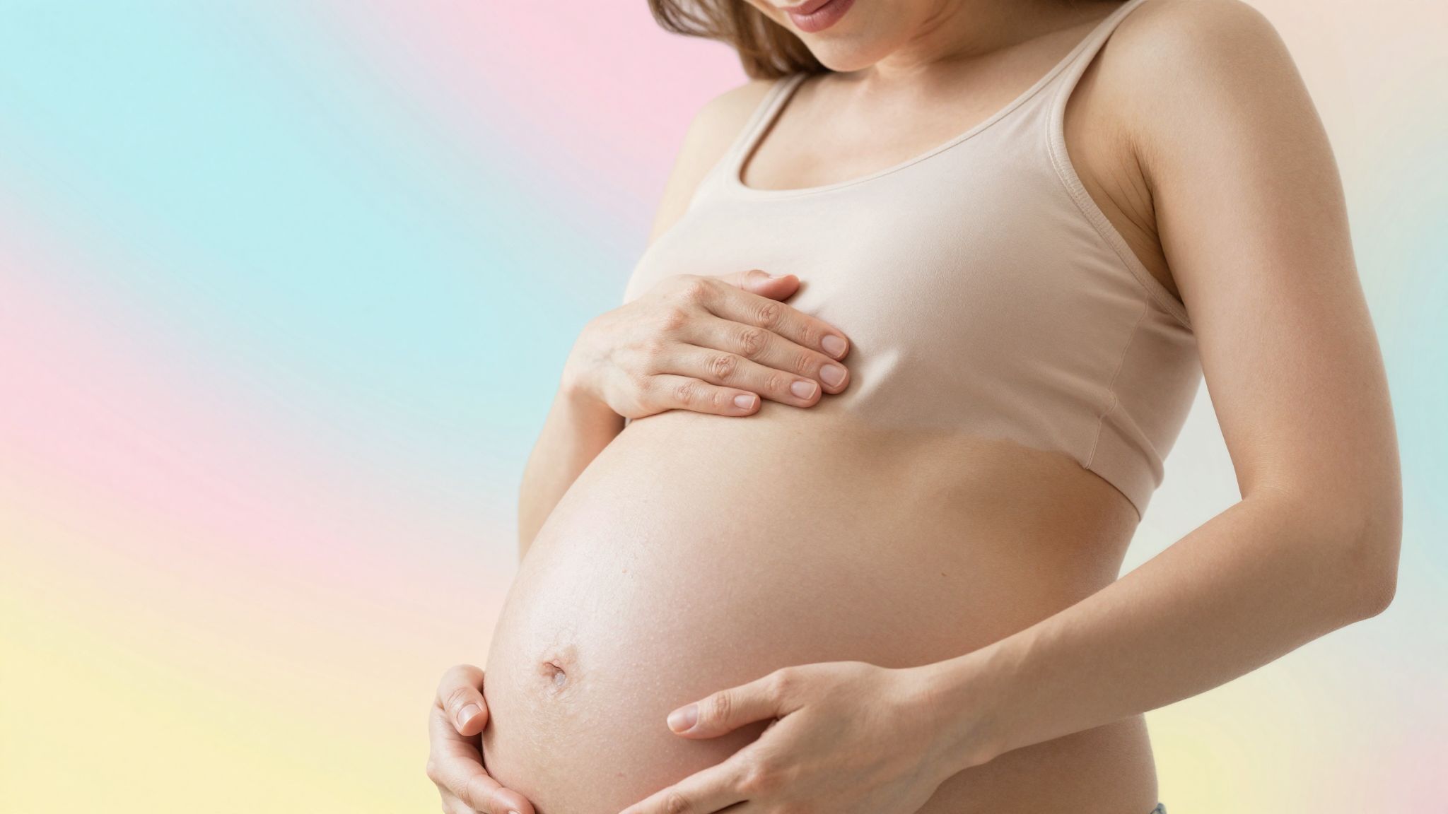 A bőr érintése erősíti a magzat és anya kapcsolatát.