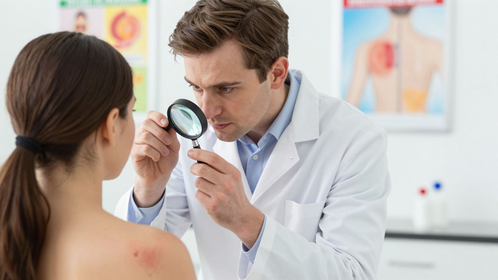 A bőrgyógyászati kezelések segíthetnek a tünetek enyhítésében.