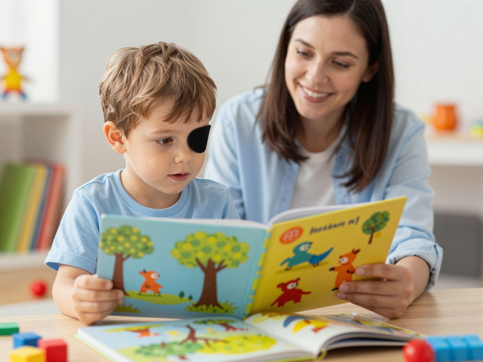 A deprivációs tompalátás a korai látáskárosodás következménye.