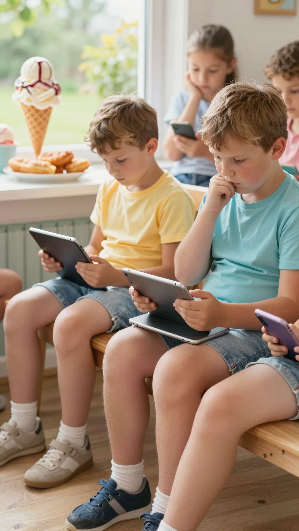 A képernyőidő növekedése csökkenti a gyerekek mozgását.