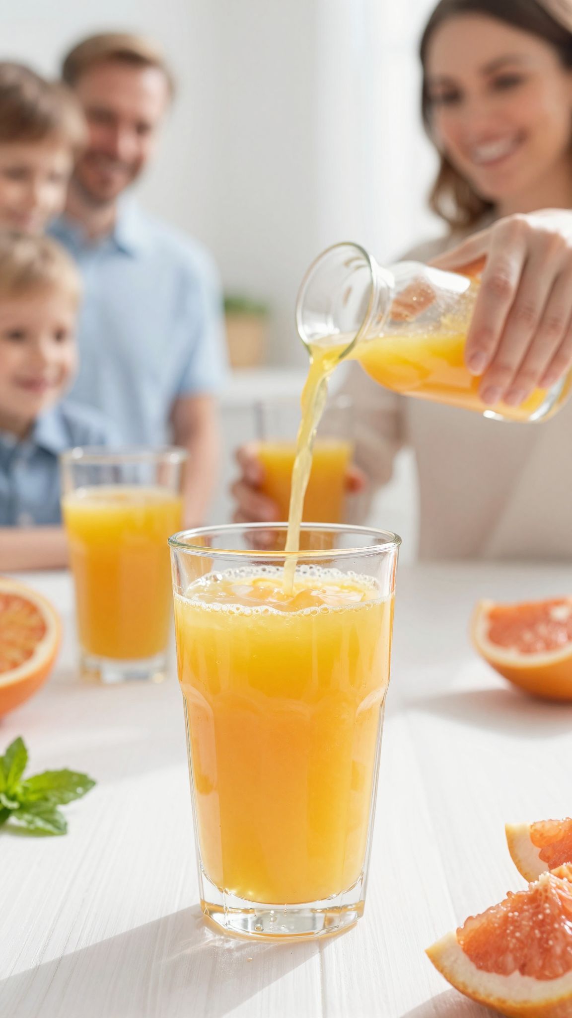 A pohárban lévő folyadék frissessége fokozza az élvezetet.